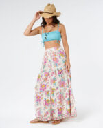 חצאית מקסי לנשים – HALF MOON BAY BUTTON THRU MAXI