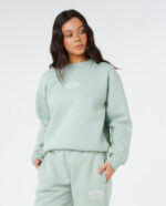 סווטשירט ארוך לנשים – Surf Staple Relaxed Crew Fleece