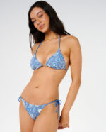 תחתוני ביקיני – CATALINA WAVES TIE SIDE CHEEKY COVERAGE BIKINI BOTTOM