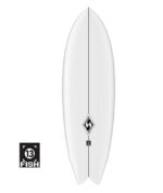 גלשן SILVER SURF – 013 FISH - TWIN FIN