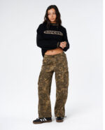 מכנסי קרגו ארוכים לנשים – PARADISE CAMO CARGO PANT