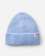 כובע גרב לנשים - 2 TONE RIBBED REG BEANIE