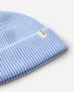 כובע גרב לנשים – 2 TONE RIBBED REG BEANIE