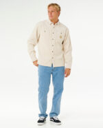 חולצה מכופתרת ארוכה לגברים – PREMIUM SURF CORD LS SHIRT