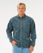 חולצה מכופתרת ארוכה לגברים – PREMIUM SURF CORD LS SHIRT