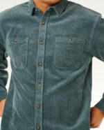 חולצה מכופתרת ארוכה לגברים – PREMIUM SURF CORD LS SHIRT