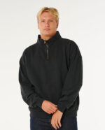 פליס לגברים – PREMIUM SURF QTR ZIP CREW