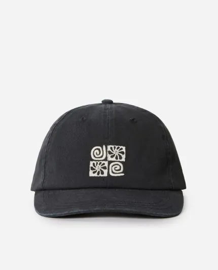 כובע מצחייה Celestial Sun 6 Panel Cap - Black - כובעי קיץ - תמונה 2