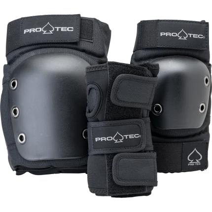 Junior Street Gear 3 Pack - Black - ציוד ומיגון