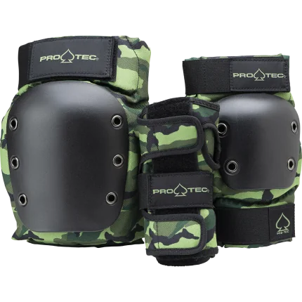Junior Street Gear 3 Pack - Camo Flash - ציוד ומיגון