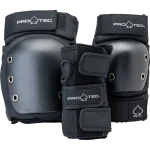 Street Adult Pads 3 Pack - Black - ציוד ומיגון