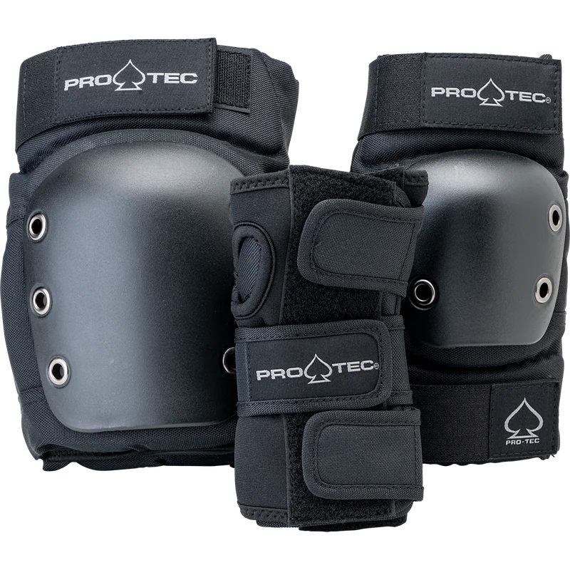 c17X5kko Street Adult Pads 3 Pack - Black - ציוד ומיגון