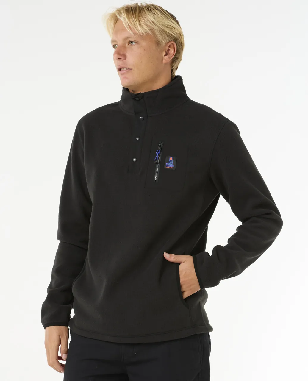 SEARCH POLAR FLEECE CREW פליס - סוויטשירטים ומעילים - תמונה 7