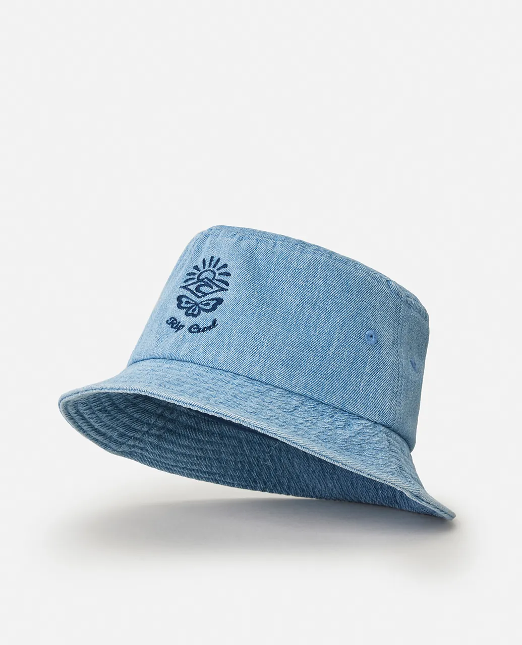 DENIM SHORT BRIM BUCKET HAT כובע - כובעי קיץ - תמונה 4