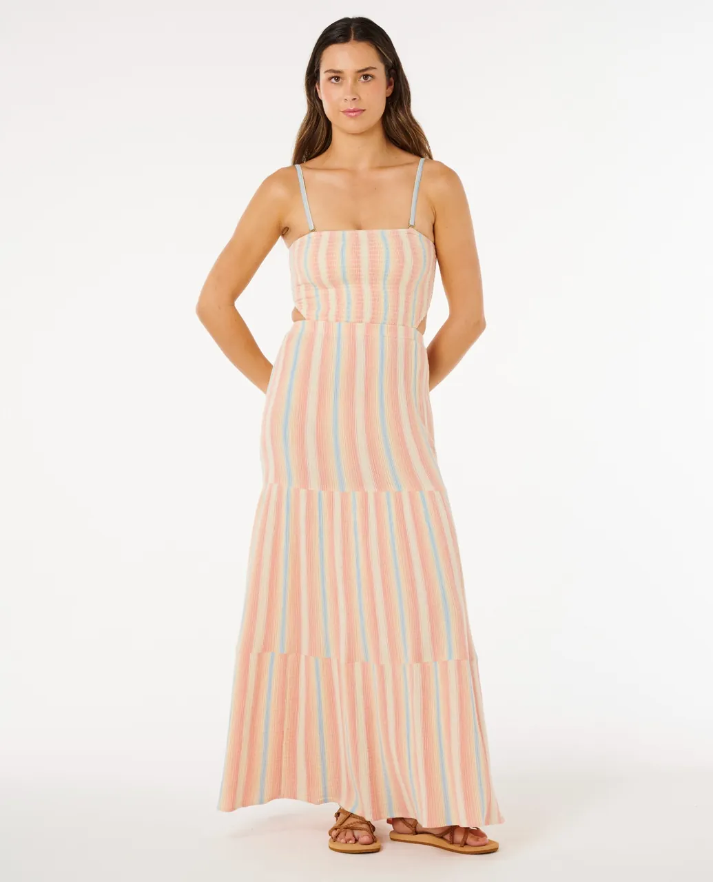 PREMIUM SURF STRIPE MAXI שמלה - שמלות ואוברולים