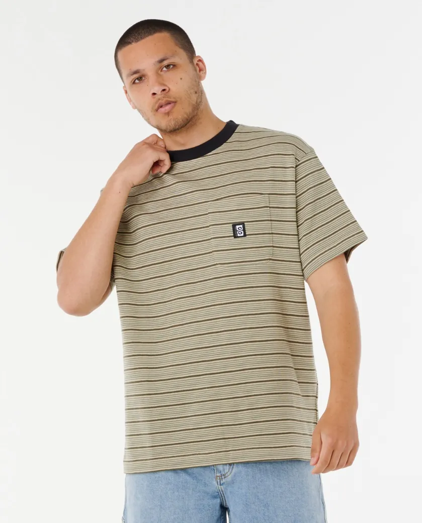 SEARCH STRIPE T חולצת טי - חולצות
