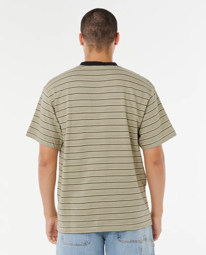 SEARCH STRIPE T חולצת טי - חולצות - תמונה 3