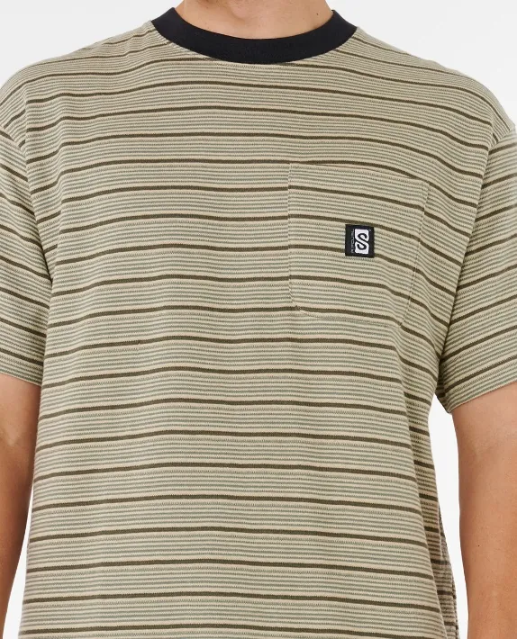 SEARCH STRIPE T חולצת טי - חולצות - תמונה 5